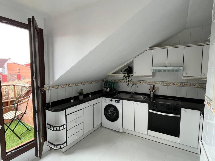 Apartamento El Fontan, Parking Gratuito Gijón Dış mekan fotoğraf